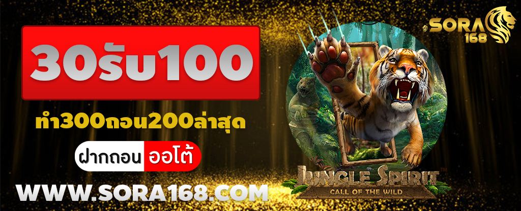 30รับ100ทํา300ถอน200ล่าสุด
